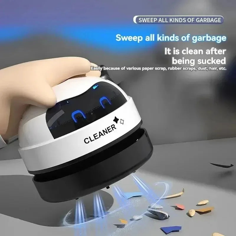 Mini Aspirateur de Table FOYRA — Le petit robot qui mange les miettes