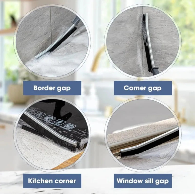 Brosses Interstices FOYRA (lot de 3) — Joints, rails, recoins : la saleté n'a plus de cachette