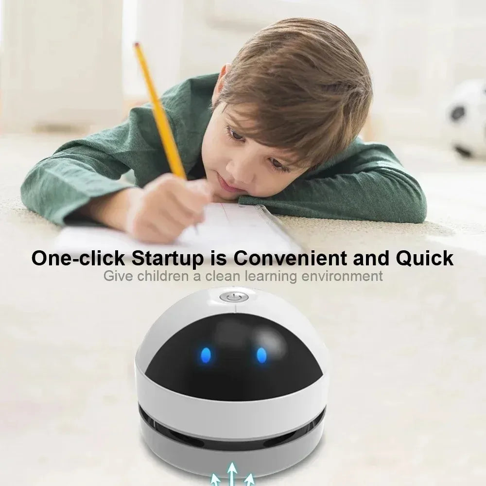 Mini Aspirateur de Table FOYRA — Le petit robot qui mange les miettes