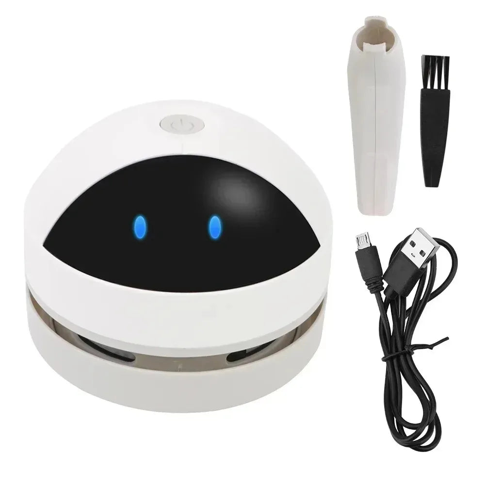Mini Aspirateur de Table FOYRA — Le petit robot qui mange les miettes